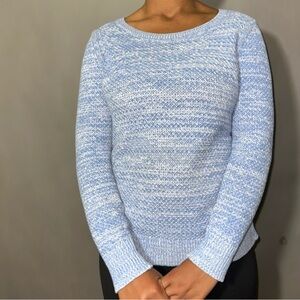 Women's Blue Knit Sweater